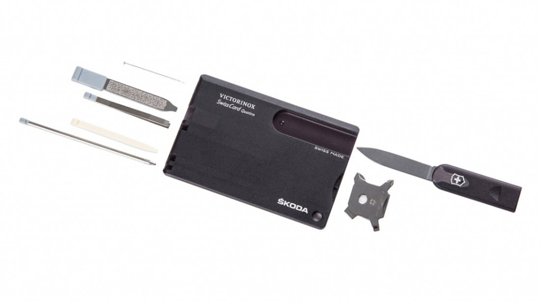 Tool Multifunctional SwissCard Quattro Oe Skoda 5A7093889