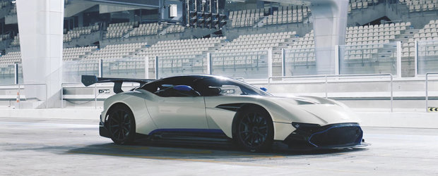 Top Gear Magazine testeaza pe circuit Aston-ul de 820 cp numit Vulcan