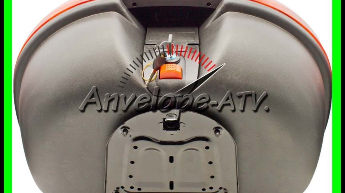 Topcase MOTO Portbagaj ATV Cutie Casca Monokey 45L cu placa metalica