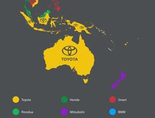 Topul celor mai cautate marci auto pe Google la nivel mondial