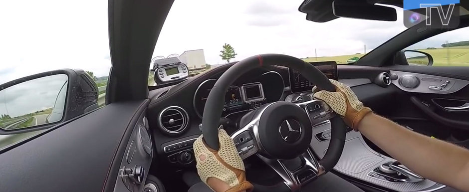 Tot AMG scrie pe spate, dar nu e versiunea full. Test de acceleratie cu modelul V6 bi-turbo