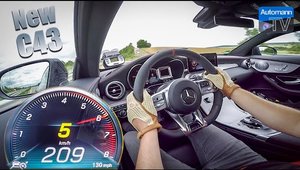 Tot AMG scrie pe spate, dar nu e versiunea full. Test de acceleratie cu modelul V6 bi-turbo