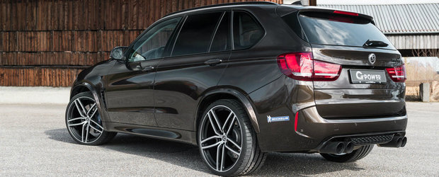 Tot ce conteaza sunt caii de sub capota. Cati are BMW-ul X5 M dupa ce-a fost tunat de G-Power