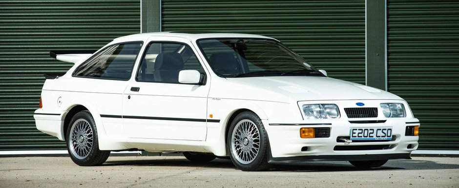 Toti se asteaptau sa se vanda pentru o suma record. Care-i povestea acestui Ford Sierra Cosworth RS500