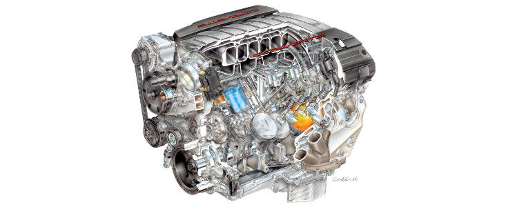 Totul despre noul LT1 V8 destinat modelului Chevrolet Corvette 2014
