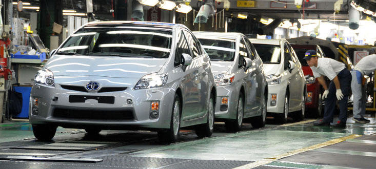 Toyota a fabricat masina cu numarul 200 de milioane Toyota a fabricat masina cu numarul 200 de milioane