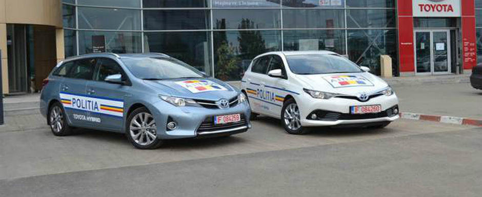Toyota Auris Hybrid pentru Politia Rutiera a Capitalei Toyota Auris Hybrid pentru Politia Rutiera a Capitalei