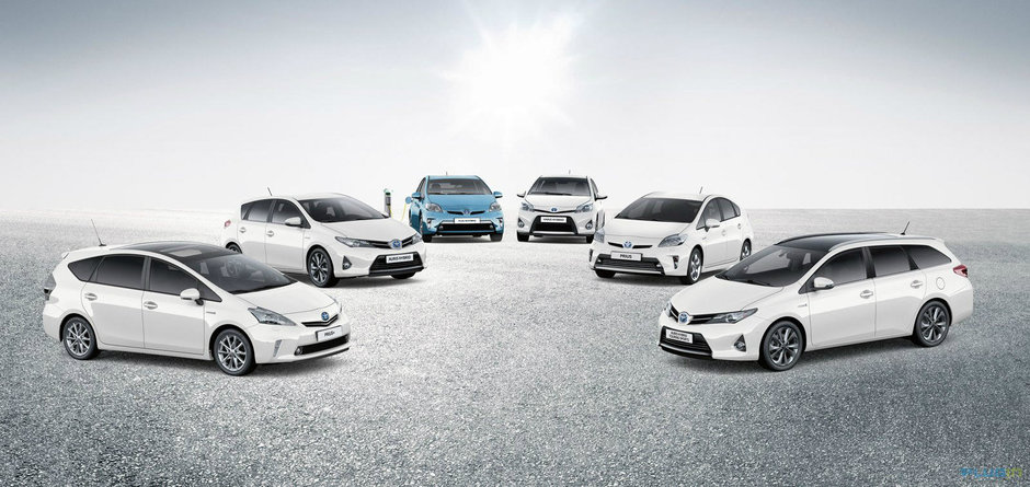 Toyota este lider in Romania la vanzarea de autoturisme cu propulsie hibrida