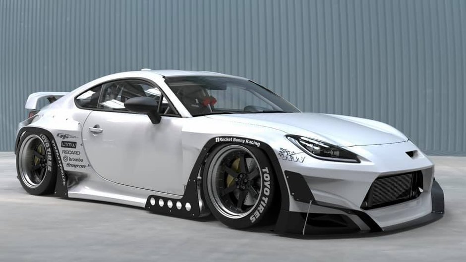 Toyota GR 86 de la Rocket Bunny