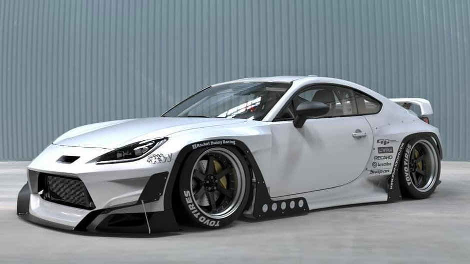 Toyota GR 86 de la Rocket Bunny