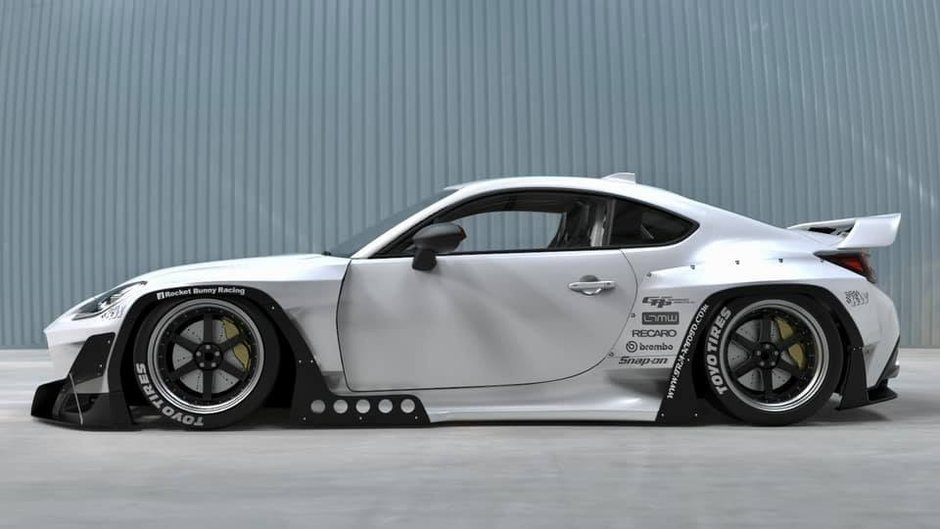 Toyota GR 86 de la Rocket Bunny