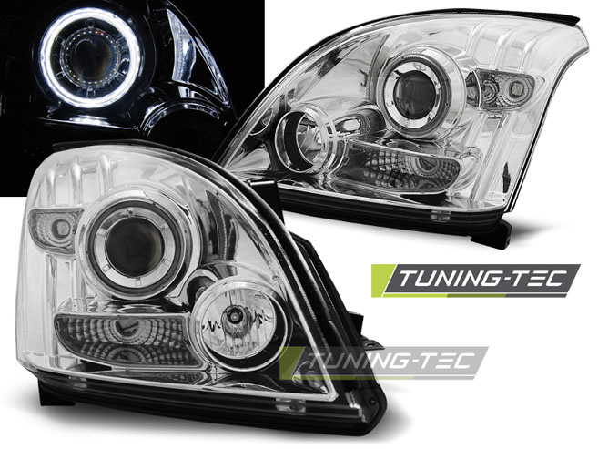 TOYOTA LAND CRUISER 120 03-09 ANGEL EYES Crom look CCFL
