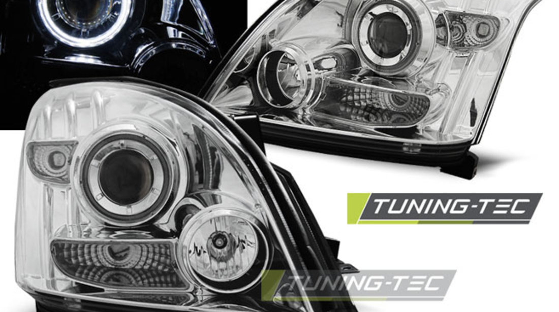 TOYOTA LAND CRUISER 120 03-09 ANGEL EYES Crom look CCFL