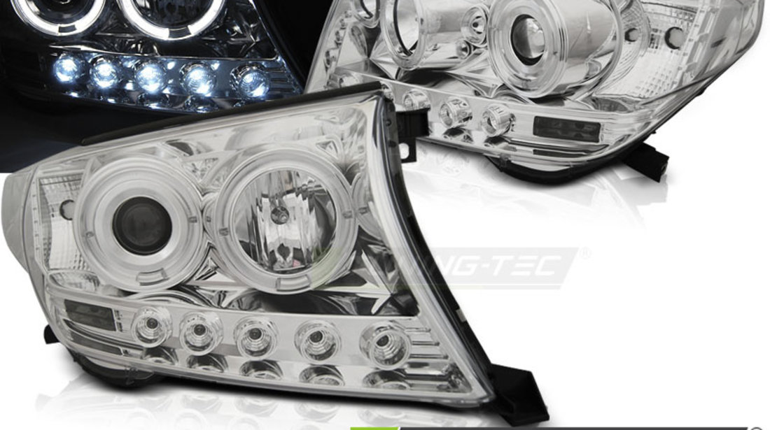 TOYOTA LAND CRUISER FJ200 07-12 ANGEL EYES Crom look