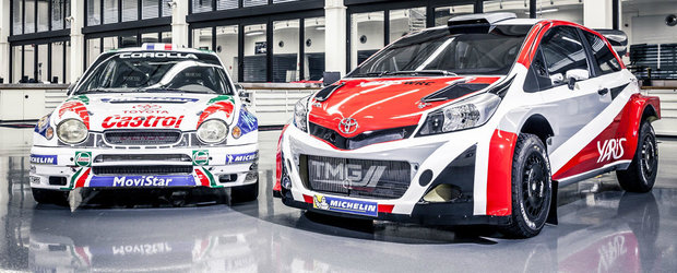 Toyota revine in WRC peste doi ani cu un Yaris de 300 cp