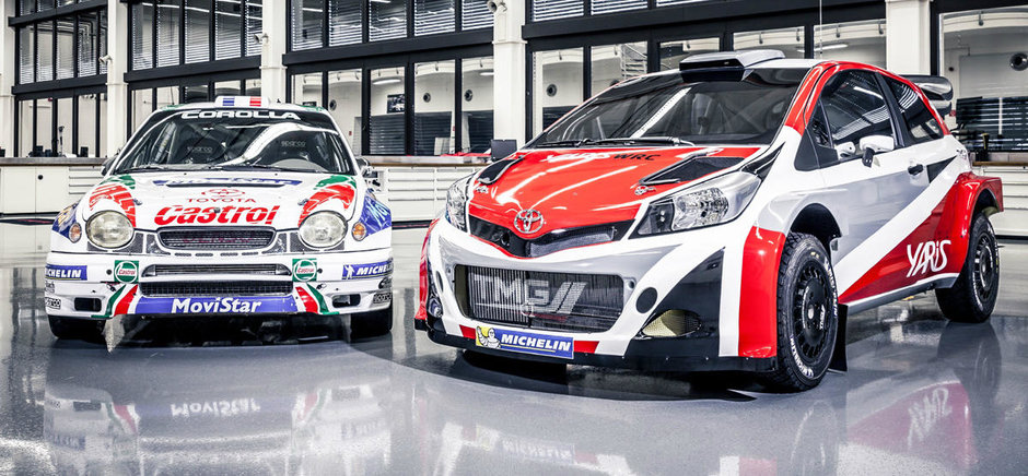 Toyota revine in WRC peste doi ani cu un Yaris de 300 cp