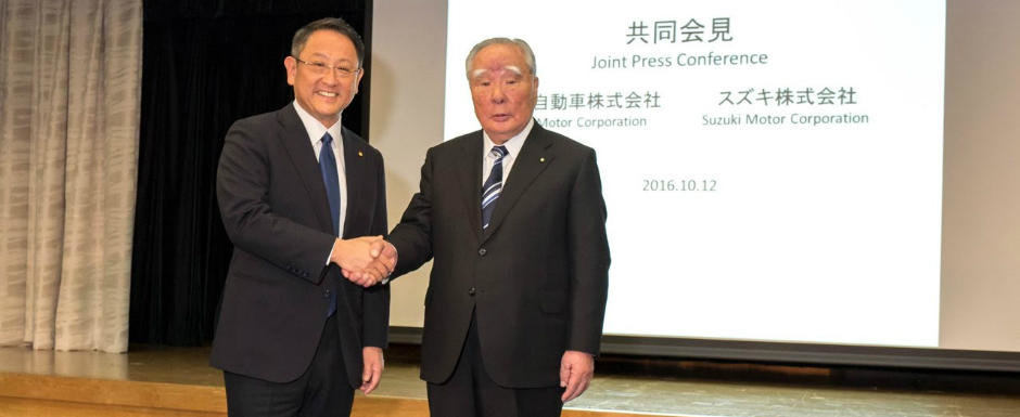 Toyota si Suzuki isi unesc fortele impotriva rivalilor din Europa si Statele Unite Toyota si Suzuki isi unesc fortele impotriva rivalilor din Europa si Statele Unite