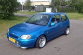 Toyota Starlet cu 180 CP sub capota