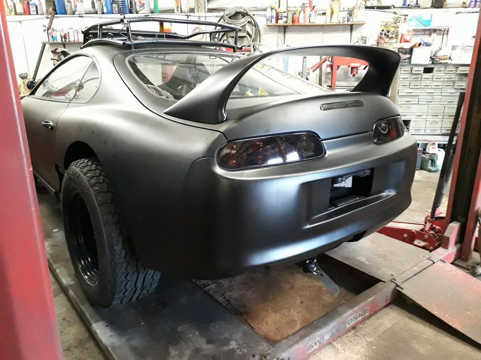 Toyota Supra cu motor diesel