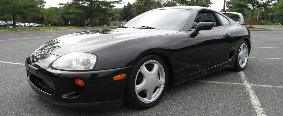 Toyota Supra cu motor turbo, cutie manuala si kilometri putini. Uite cu cat se vinde