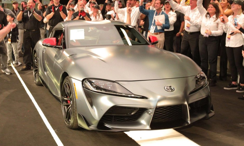 Toyota Supra cu seria de sasiu 20201