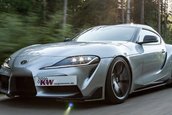 Toyota Supra cu suspensie KW Variant 3
