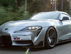 Toyota Supra cu suspensie KW Variant 3