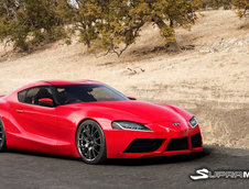 Toyota Supra- imagine render