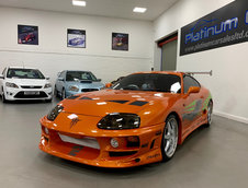 Toyota Supra tunata ca-n Fast and Furious