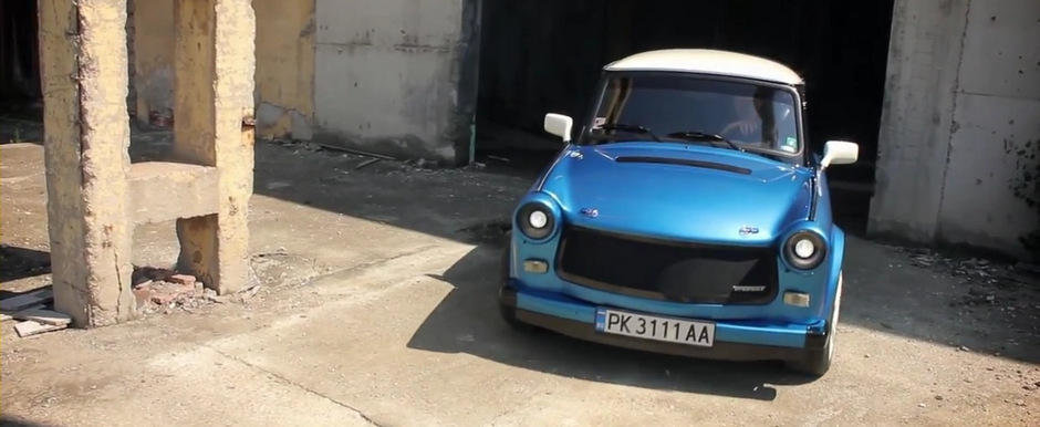 Trabantul de 220 cai putere, cu interior din piele si alcantara Trabantul de 220 cai putere, cu interior din piele si alcantara