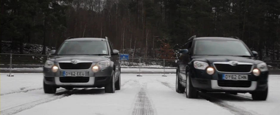 Tractiune integrala vs. anvelope de iarna: Ce-i mai bun pentru zapada?