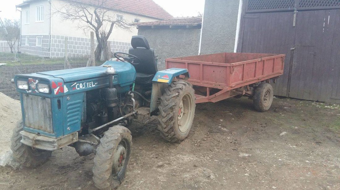 Tractor Litaihan 4X4 + remorca.