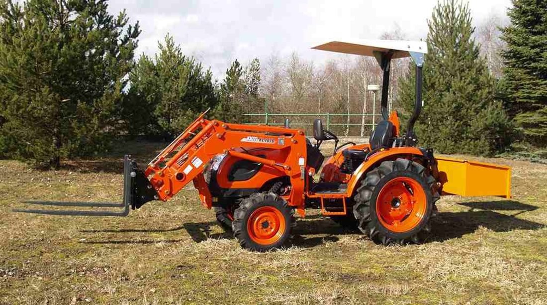 Tractor nou, 4x4 40CP Kioti CK4010 cu lama zapada