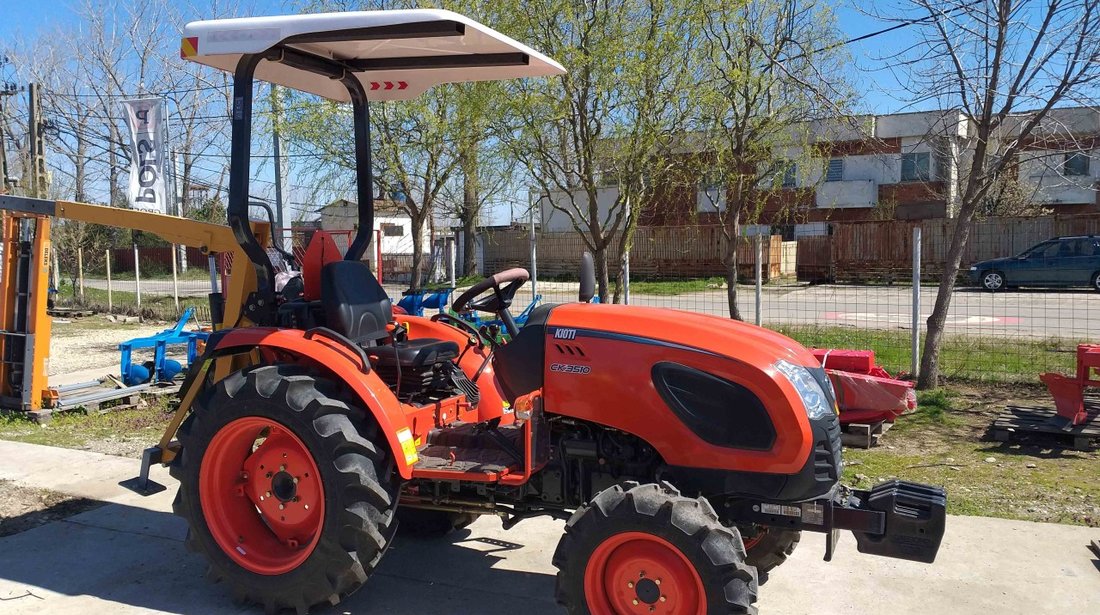 Tractor nou, 4x4 40CP Kioti CK4010 cu lama zapada