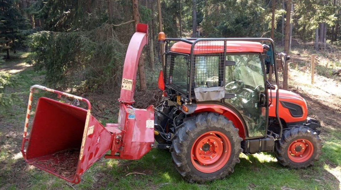 Tractor nou, 4x4 de 60CP Kioti DK6010C, Cabina Air Con.