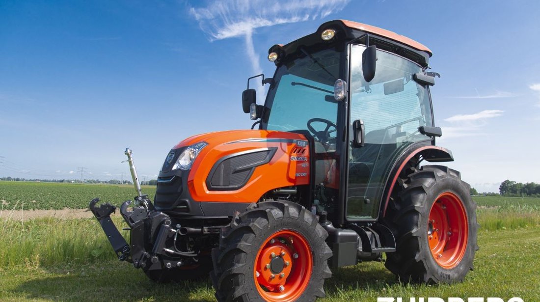 Tractor nou, 4x4 de 60CP Kioti DK6010C, Cabina Air Con.