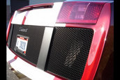 Tractorri: Gallardo inside, Mustang outside
