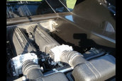 Tractorri: Gallardo inside, Mustang outside