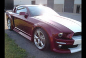 Tractorri: Gallardo inside, Mustang outside