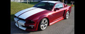 Tractorri: Gallardo inside, Mustang outside