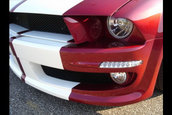 Tractorri: Gallardo inside, Mustang outside
