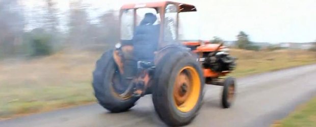 Tractorul turbo cu motor de Volvo face din agricultura, o adevarata placere!