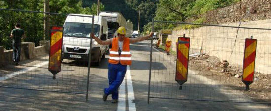 Traficul pe DN 7 Ramnicu Valcea - Sibiu va fi restrictionat timp de 3 saptamani