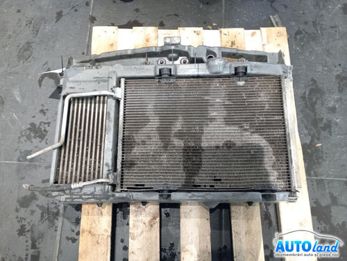 Trager Calandru Panou Fata Cu Radiator Apa, Intercooler, Ventilator, Diesel Peugeot 207 2006