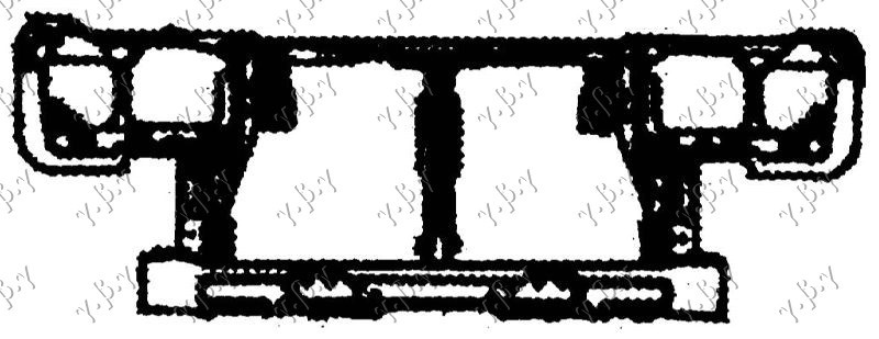 Trager - Hyundai Excel 1990 , 64100-24371