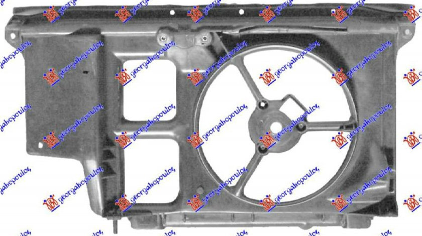 Trager/Panou Frontal Fata Peugeot 206+ (Plus) An 2009 2010 2011 2012 2013