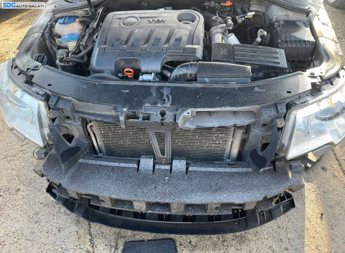Trager Trager Calandru Panou Frontal Suport Faruri Radiatoare Skoda Superb 2 2008 - 2013