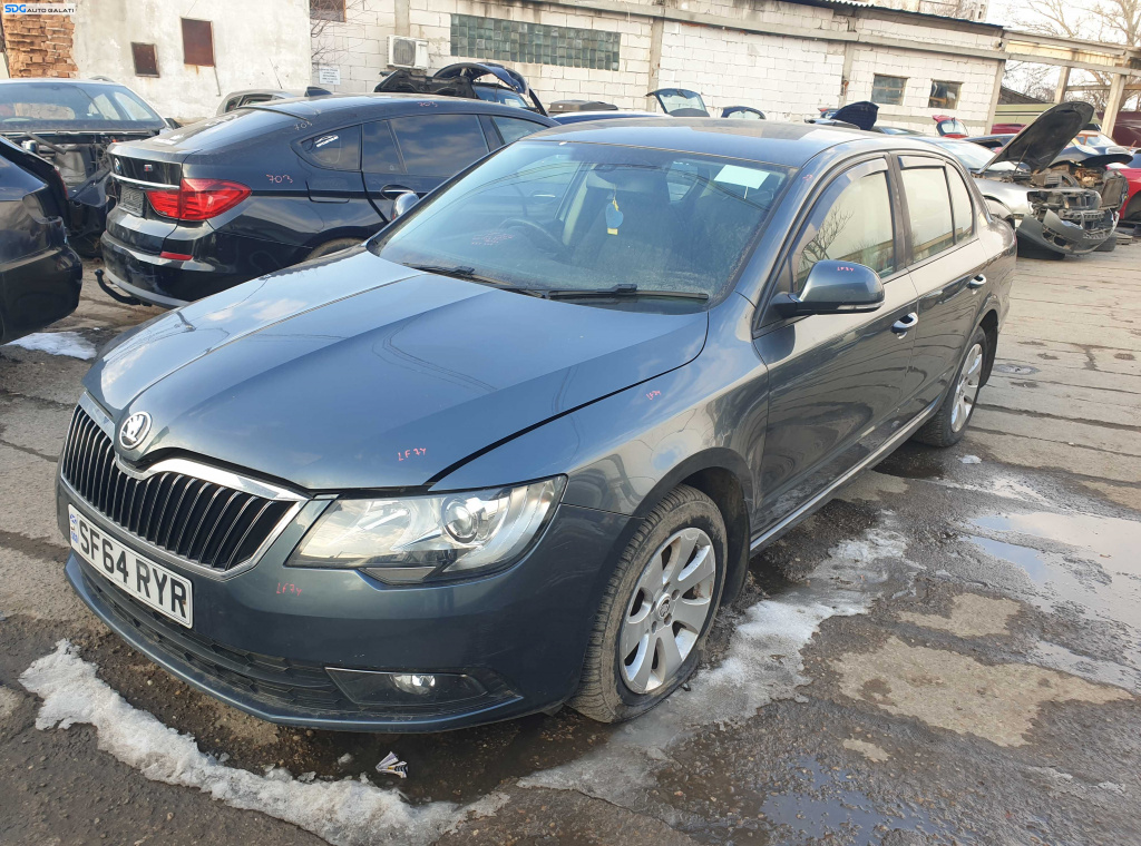 Trager Trager Calandru Panou Frontal Suport Faruri Radiatoare Skoda Superb 2 FL Facelift 2013 - 2015 [K4573]