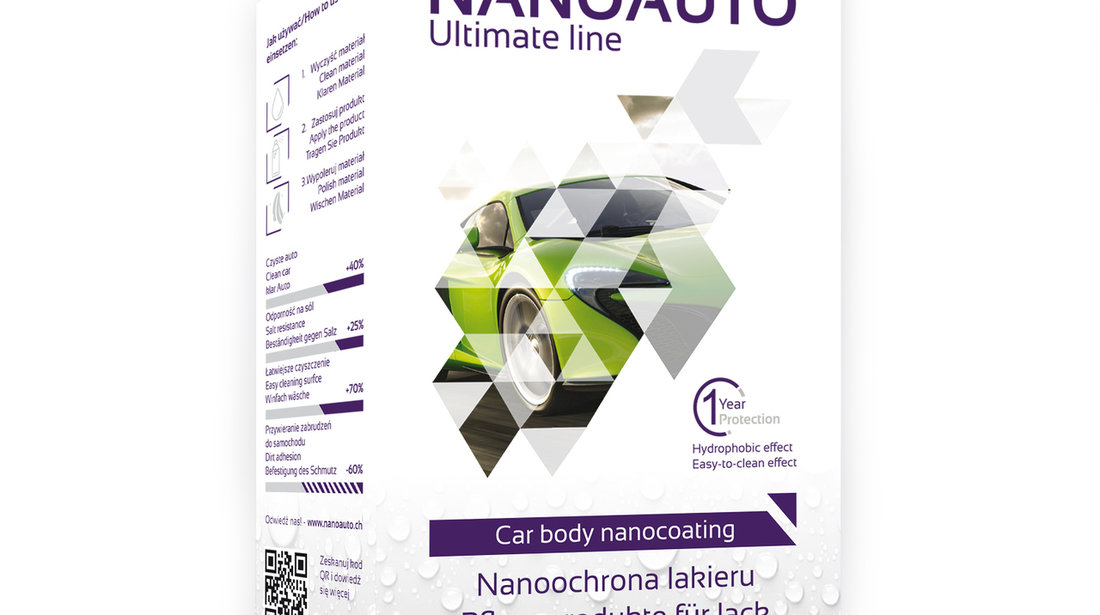Tratament protectie Caroserie Nanocoating 60 ml