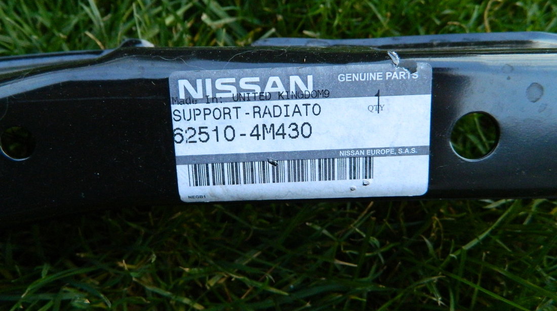 Traversa superioara radiator Nissan Almera cod  62510-4M430 originala